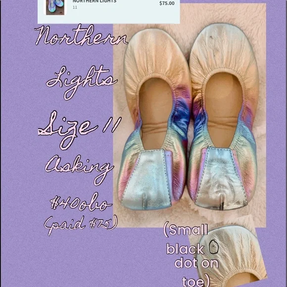 Beautiful(like new/barely worn)Storehouse Flats! Priced to sell! Sizes 10&11😊 - Picture 8 of 9